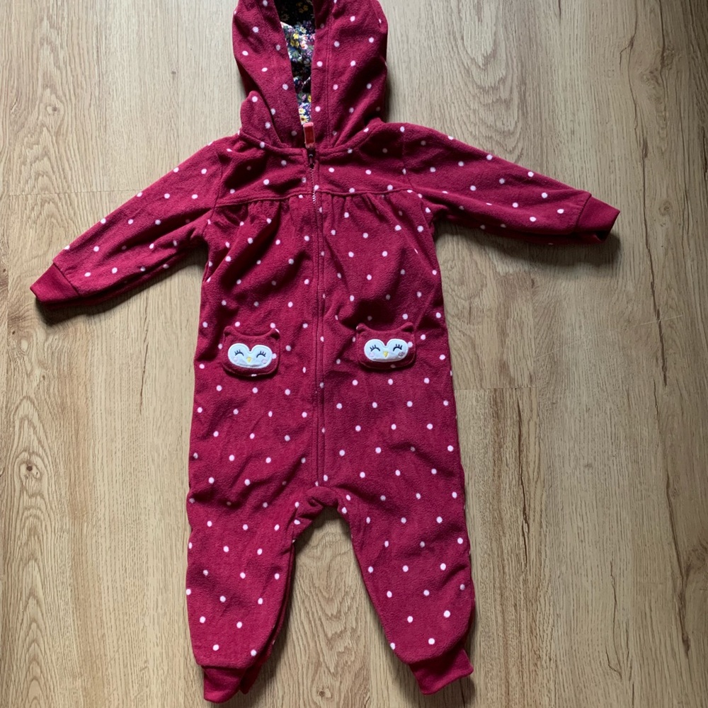 Baby fleece pajamas